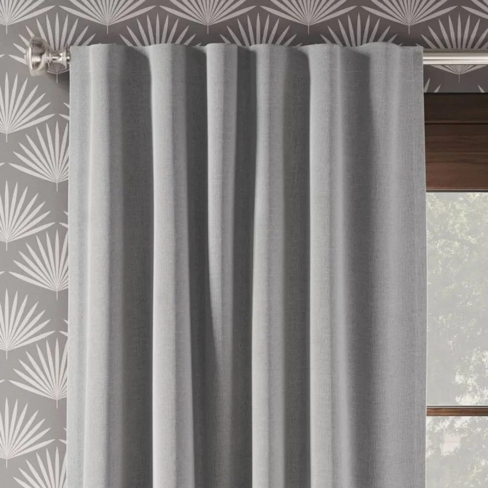 Threshold -  Blackout Aruba Curtain Panels Drapery OE Gray